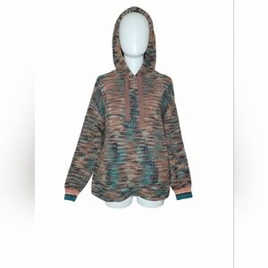 O'Neill Women's Multicolor Knit Hoodie Size Medium